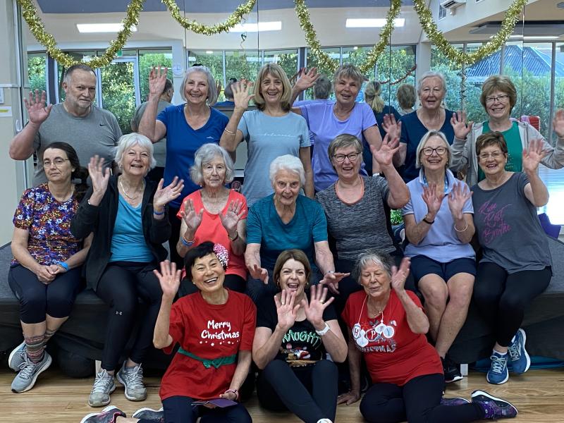 Fab Strength Christmas Group Photo