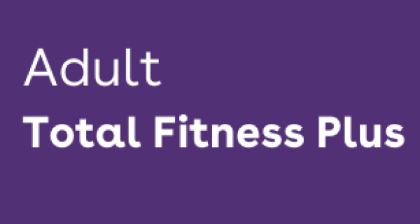 Text reading 'Adult Total Fitness Plus'
