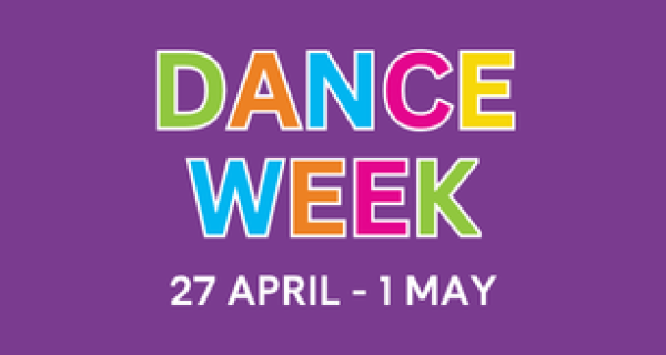 Event Banner for Dance Week (27 April - 1 May)