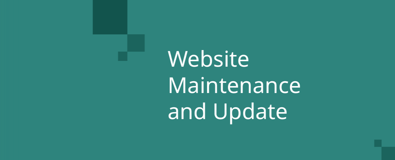 website maintenance and update